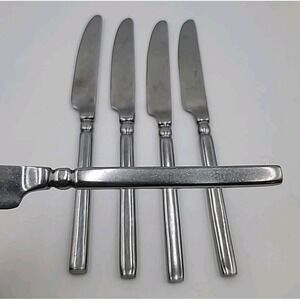 5pc Hampton‎ Silversmiths Dominique-Mirror  Dinner Knives